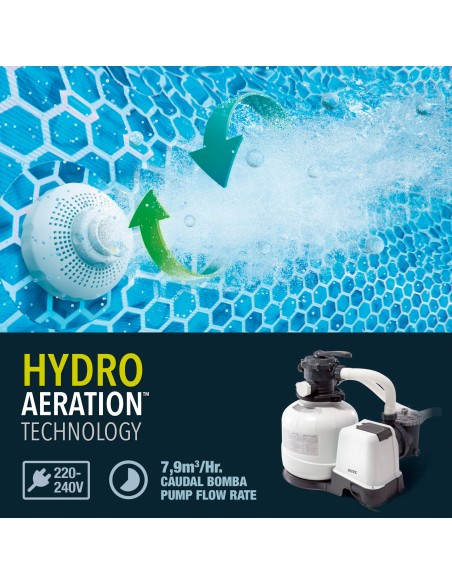 Comprar piscinas grandes com depuradora de areia | Intex.pt