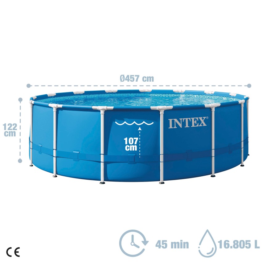 Piscina com depuradora INTEX - Piscinas acima do solo | Intex.pt