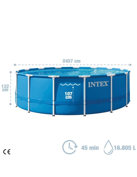 Piscina com depuradora INTEX - Piscinas acima do solo | Intex.pt