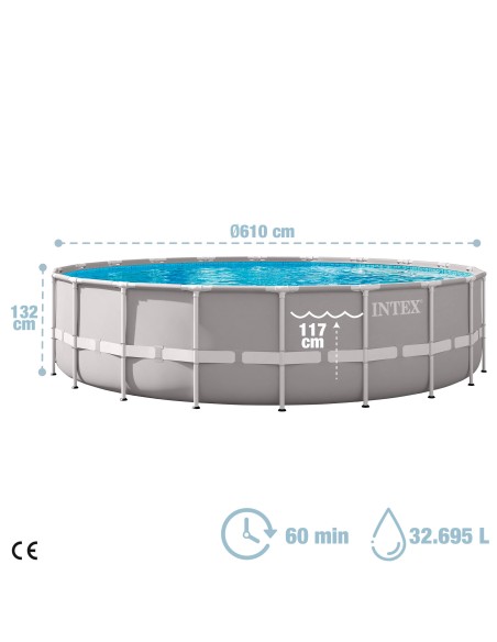 Piscinas redondas grandes - Piscinas desmontáveis | Intex.pt