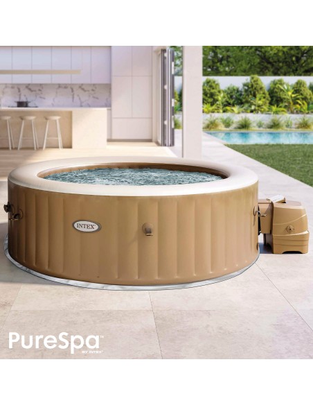 Spas INTEX - Spa inflável Bubbles bege 4 lugares | Intex.pt