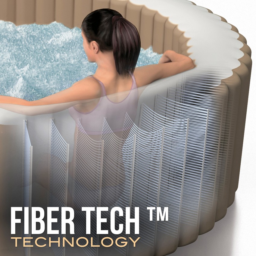 Spas INTEX - Spa inflável Bubbles bege 4 lugares | Intex.pt