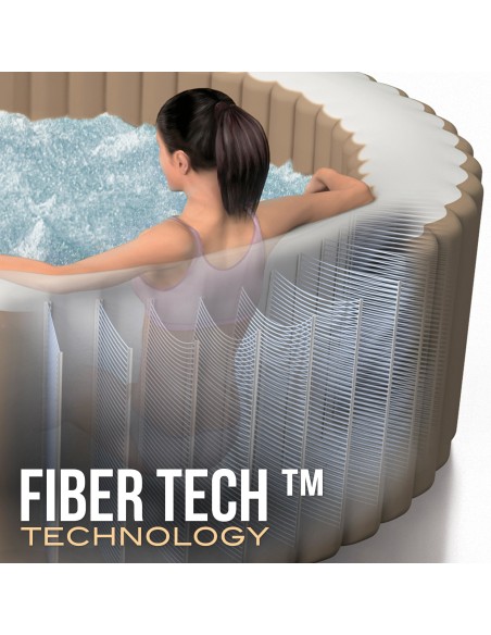 Spas INTEX - Spa inflável Bubbles bege 4 lugares | Intex.pt