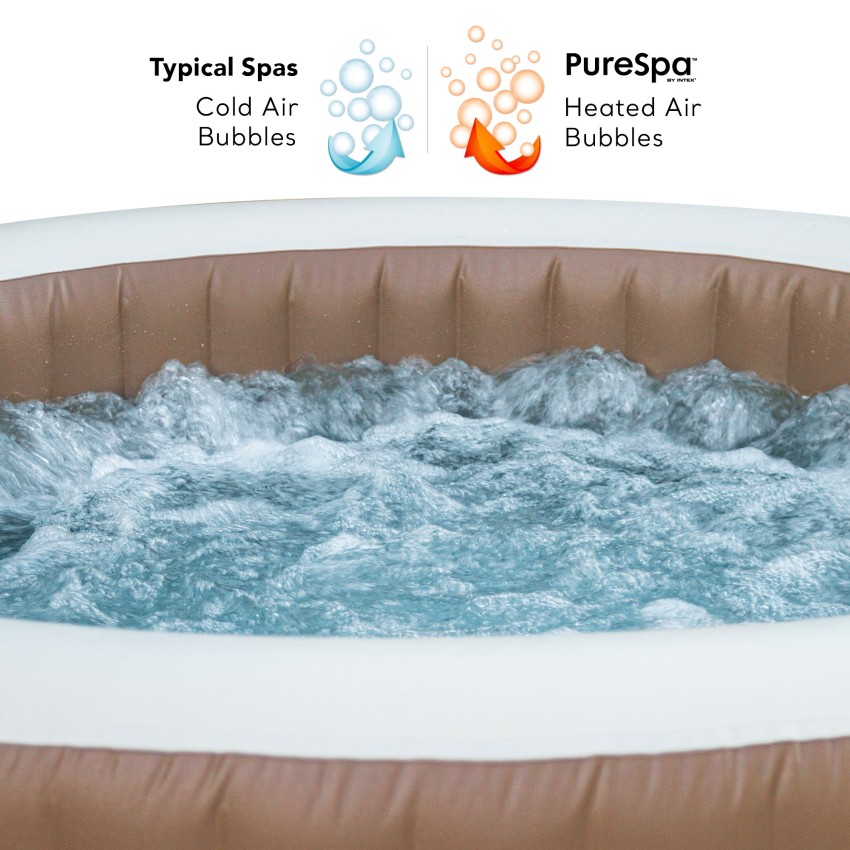 Spas INTEX - Spa inflável Bubbles bege 4 lugares | Intex.pt
