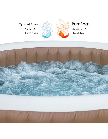 Spas INTEX - Spa inflável Bubbles bege 4 lugares | Intex.pt