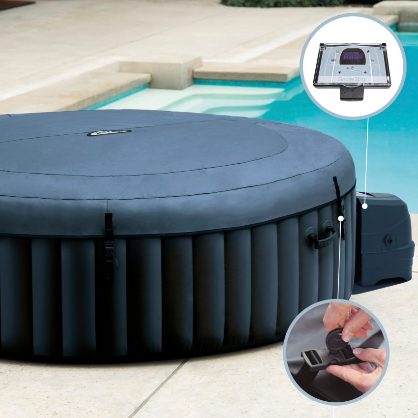 Spas infláveis para 4 pessoas - Spa Bubble Plus | Intex.pt