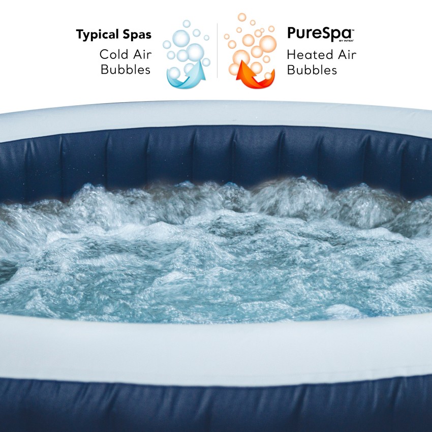 Spas infláveis para 4 pessoas - Spa Bubble Plus | Intex.pt