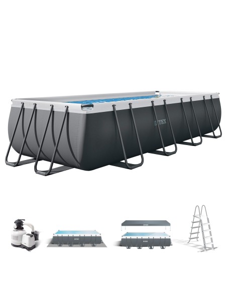 Piscina retangular elevada Ultra XTR de 5,5 metros | INTEX