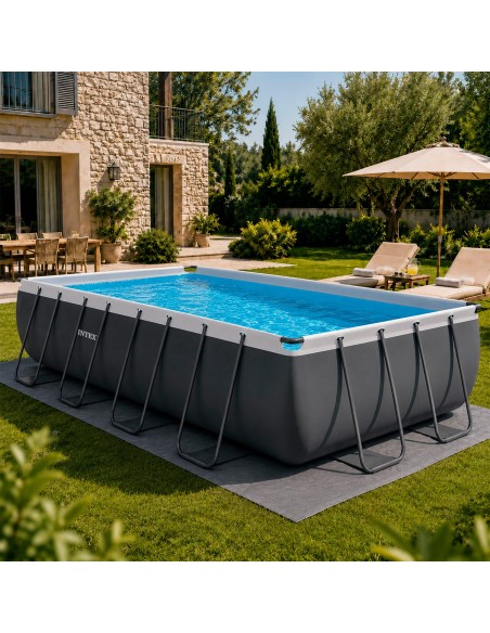 Piscina retangular elevada Ultra XTR de 5,5 metros | INTEX