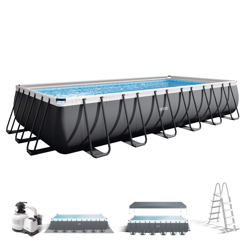 Piscinas grandes desmontáveis - Com filtro de areia | Intex.pt