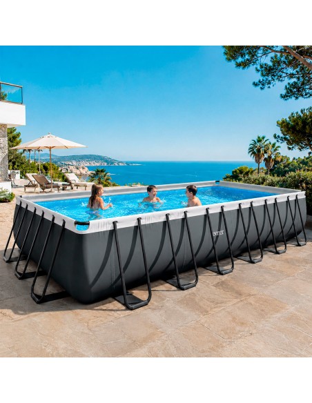 Piscinas grandes desmontáveis - Com filtro de areia | Intex.pt