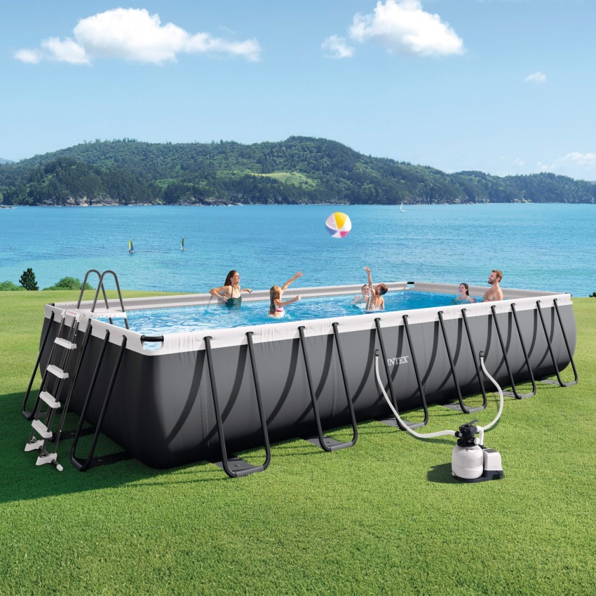 Piscinas grandes desmontáveis - Com filtro de areia | Intex.pt