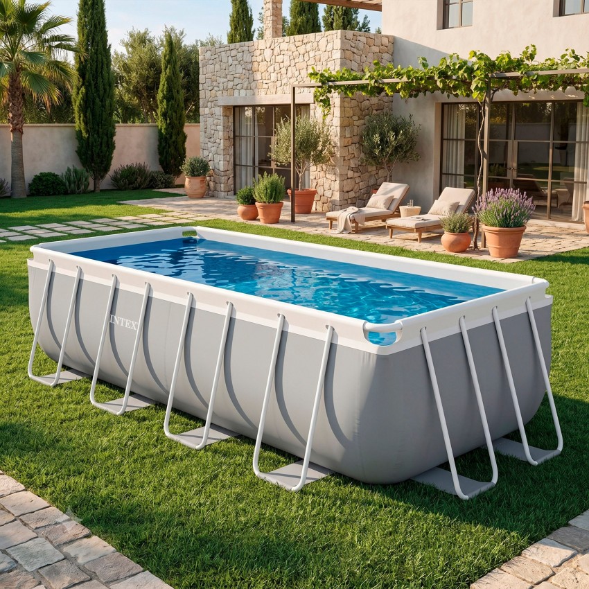 Piscina retangular INTEX - Piscinas com depuradora | Intex.pt
