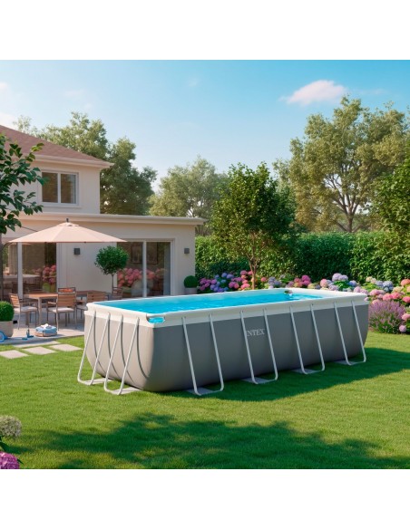 Piscina retangular INTEX - Piscinas com depuradora | Intex.pt