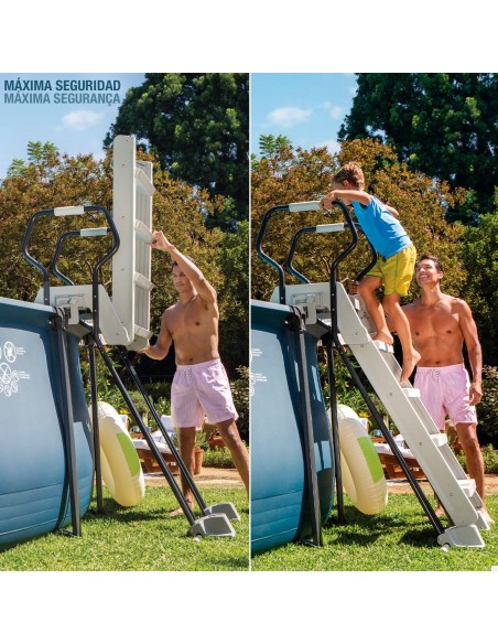Piscina desmontável D549x132 cm, sistema de filtragem | INTEX