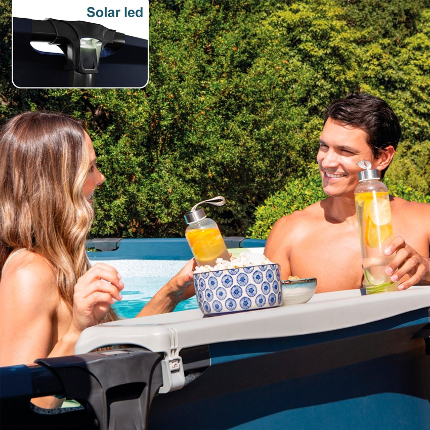 Piscina desmontável D549x132 cm, sistema de filtragem | INTEX